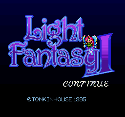 Light Fantasy II Title Screen